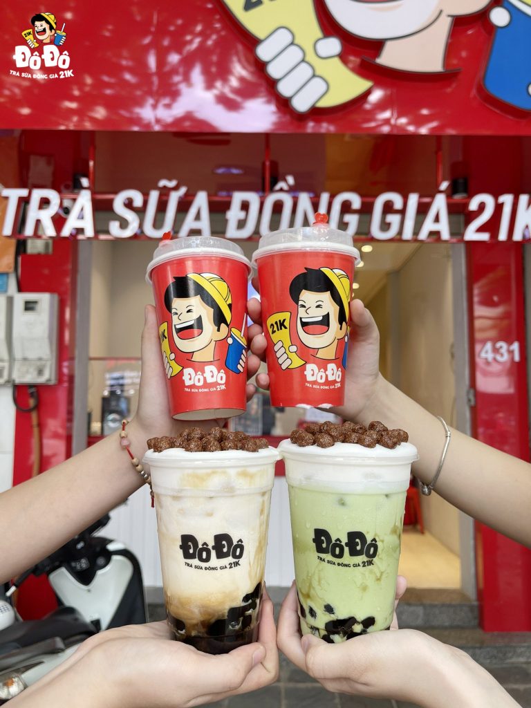Trà sữa Đô Đô vẫn luôn hot bất kể tình hình dịch bệnh tại thủ đô.