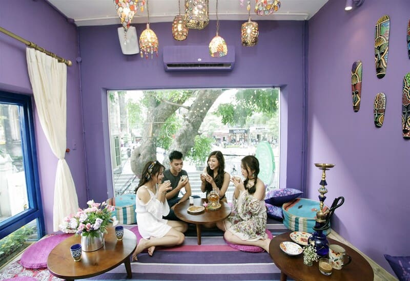 cách trang trí quán trà sữa ngồi bệt cach trang tri quan tra sua ngoi bet