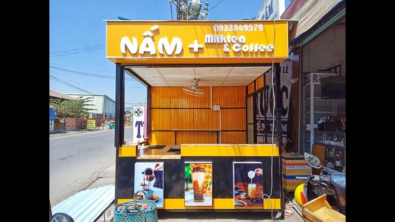 trang trí trà sữa vỉa hè trang trí trà sữa vỉa hè