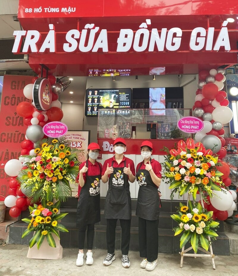 mở quán trà sữa