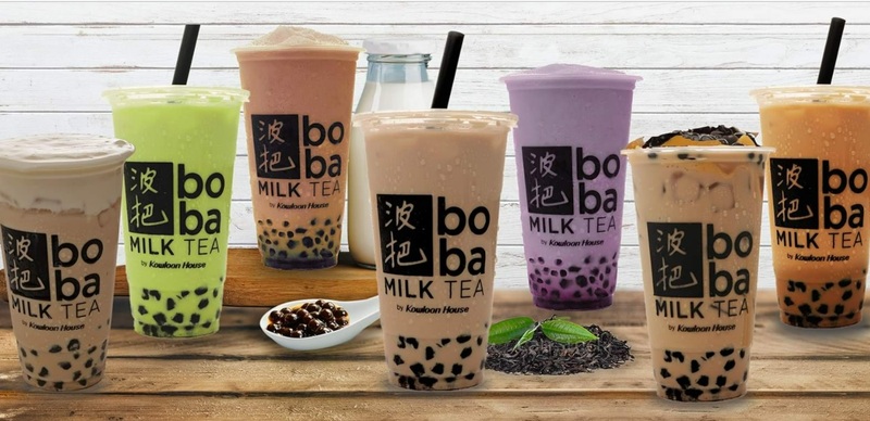 mô hình trà sữa take away