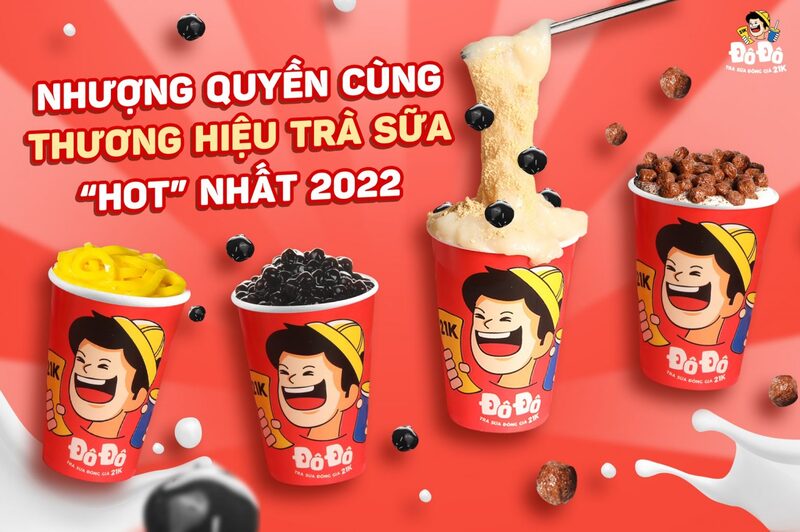nhượng quyền trà sữa Đô Đô nhượng quyền trà sữa Đô Đô