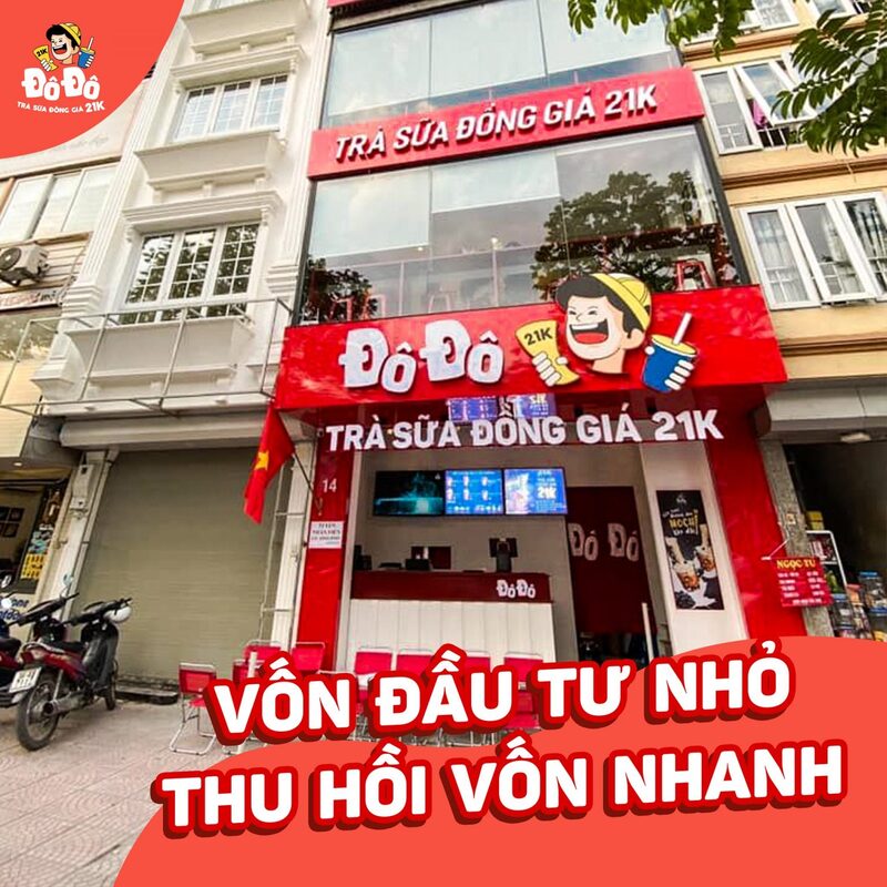 nhượng quyền trà sữa Đô Đô nhượng quyền trà sữa Đô Đô