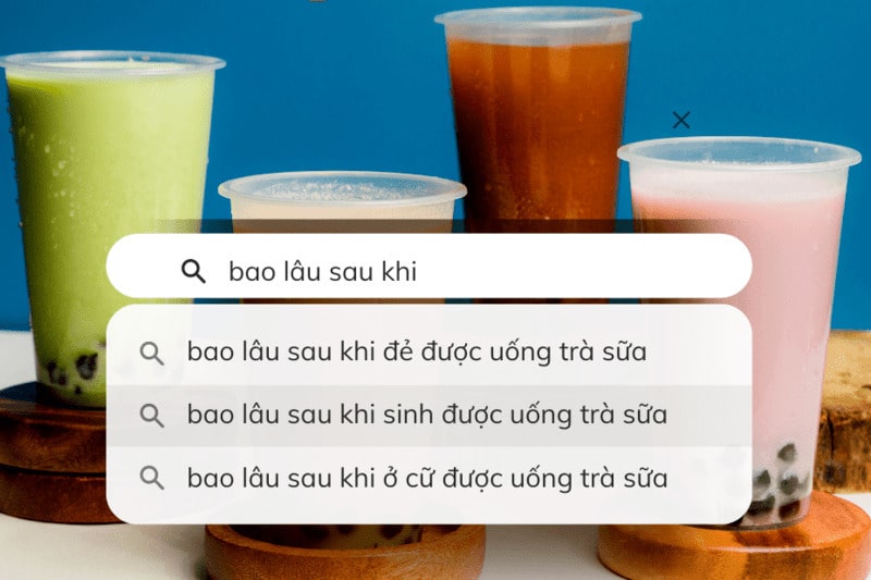 Sau sinh uống trà sữa được không Sau sinh uống trà sữa được không